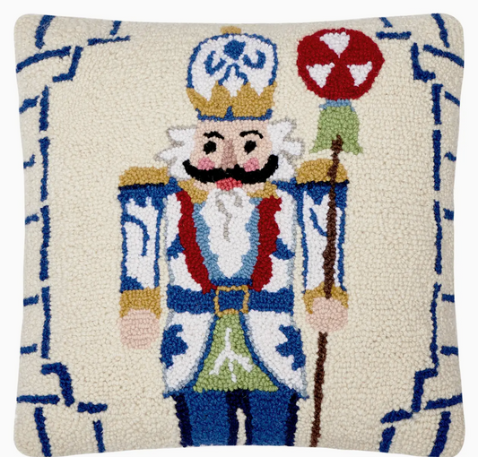 Chinoiserie Nutcracker Hook Pillow
