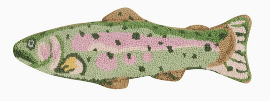 Shaped Trout Hook Pillow