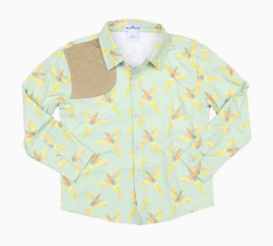 Pheasants Long Sleeve Shirt