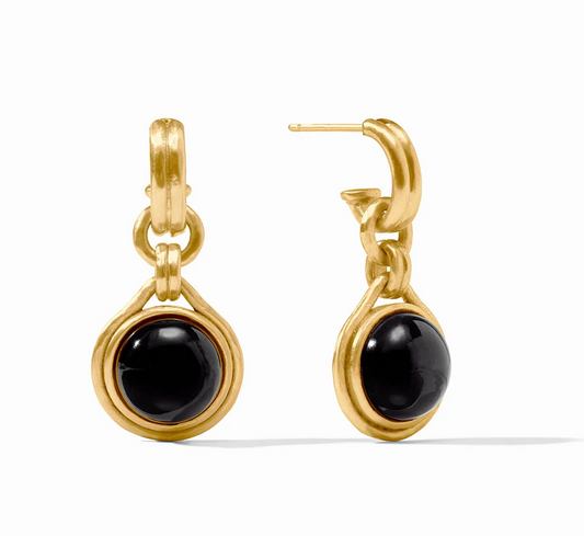 Solara Hoop & Charm Earring