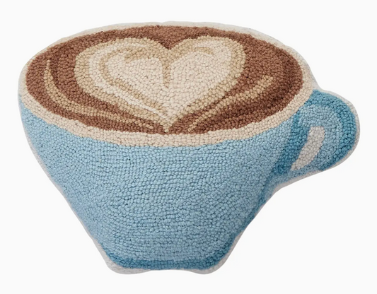 Latte Hook Pillow