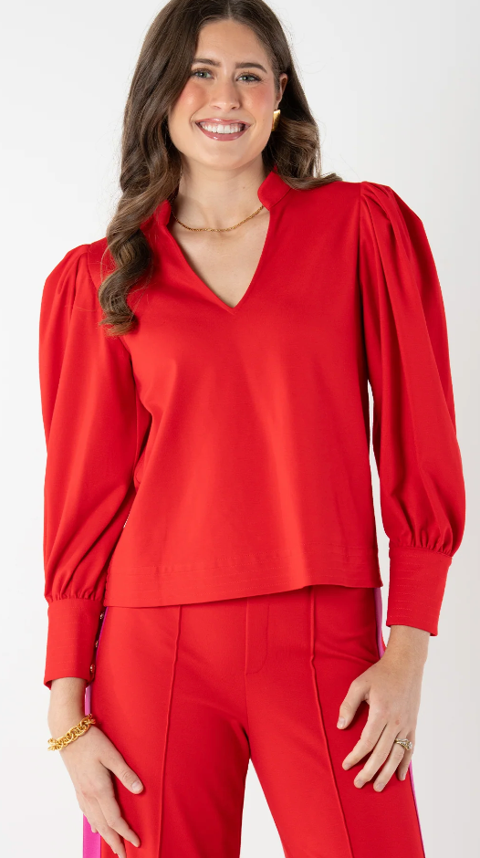 Hampton Top-Red
