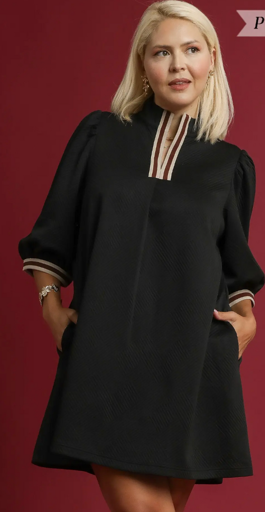 Out N' About Dress-Black