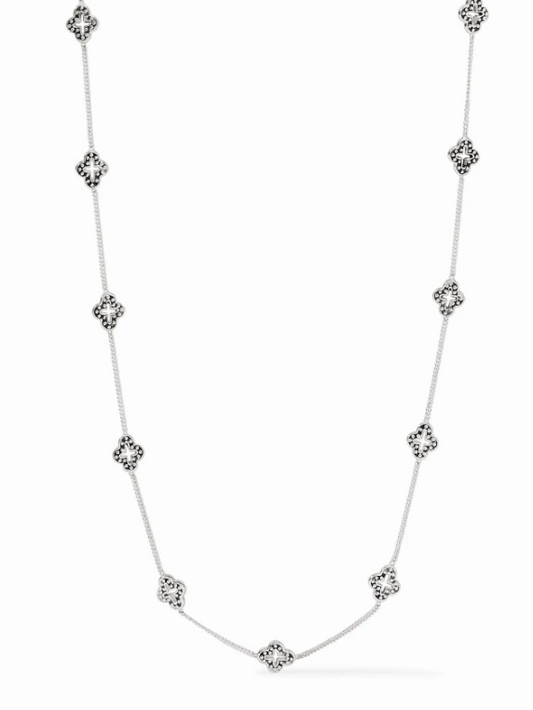 Florentine Demi Delicate Station Necklace
