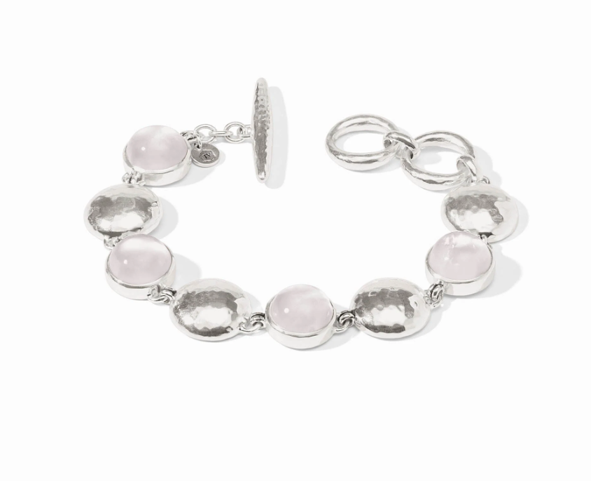 Solara Stone Bracelet-Silver
