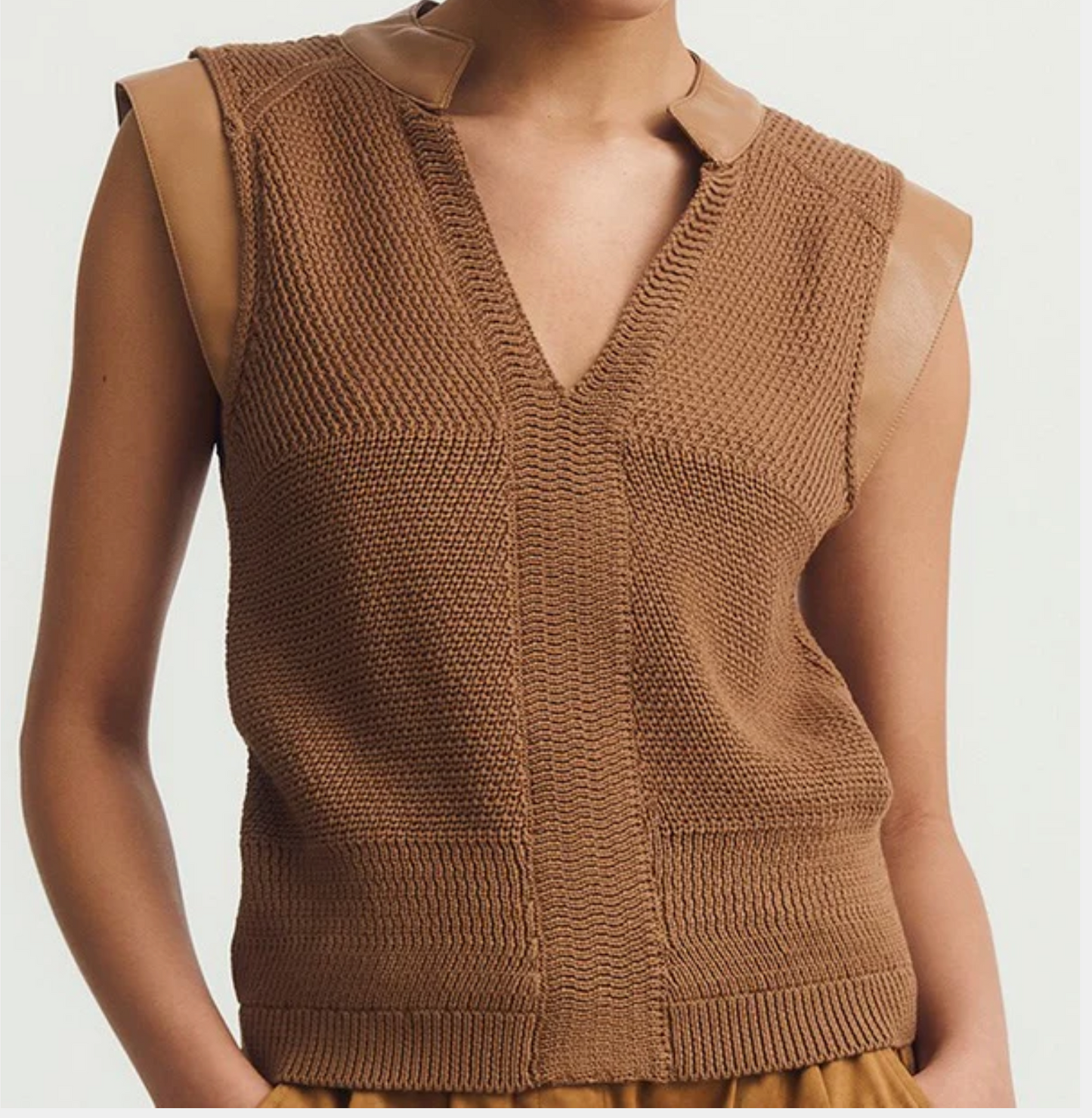Juno Sweater Top - Amber