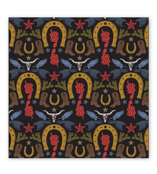 Silk Scarf-Lone Star