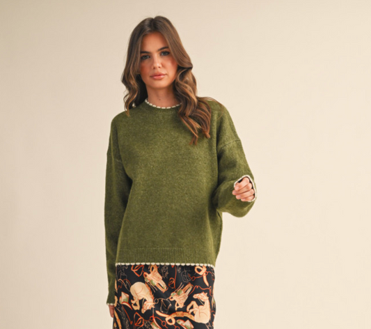 Olive Sweater