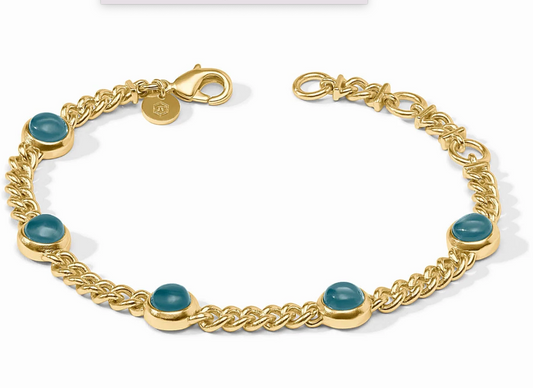 Dolce Delicate Bracelet-Iridescent Montana Blue