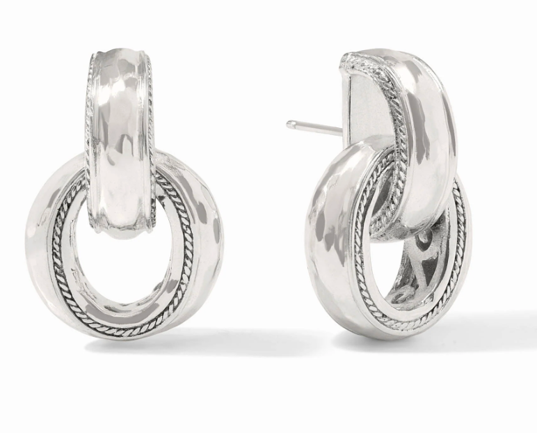 Cannes Doorknocker Earring Sliver