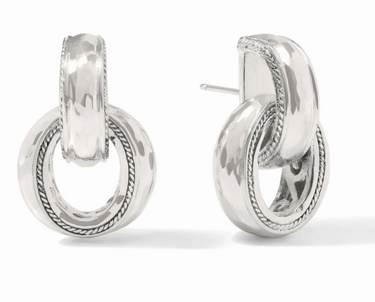 Cannes Doorknocker Earring Sliver