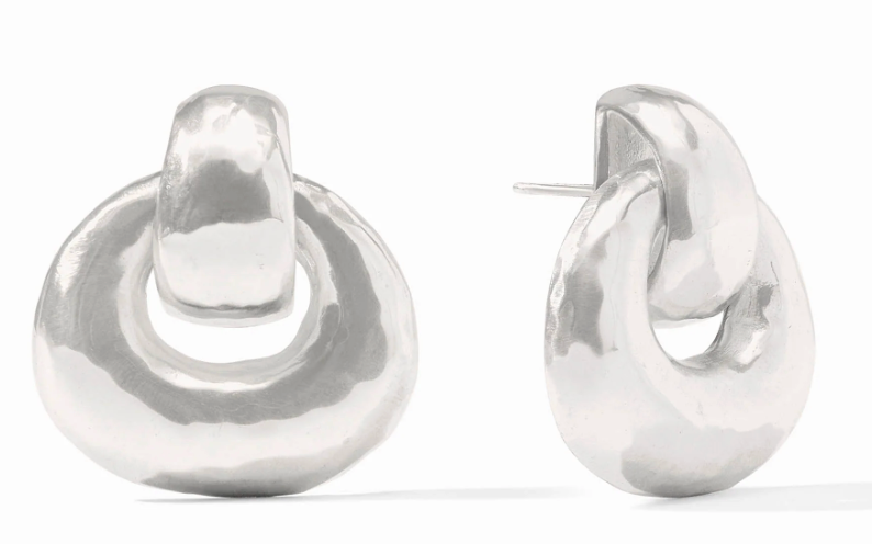 Avalon Doorknocker Earring Sliver