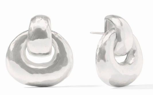 Avalon Doorknocker Earring Sliver