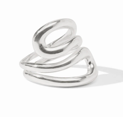 Wave Wrap Ring Sliver