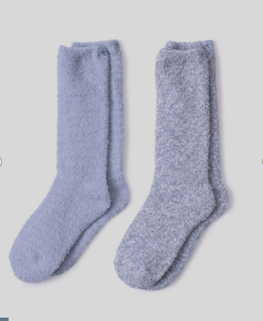 CozyChic Socks - Snow Drop Multi