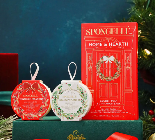 Home & Hearth Holiday Wreath Gift Set