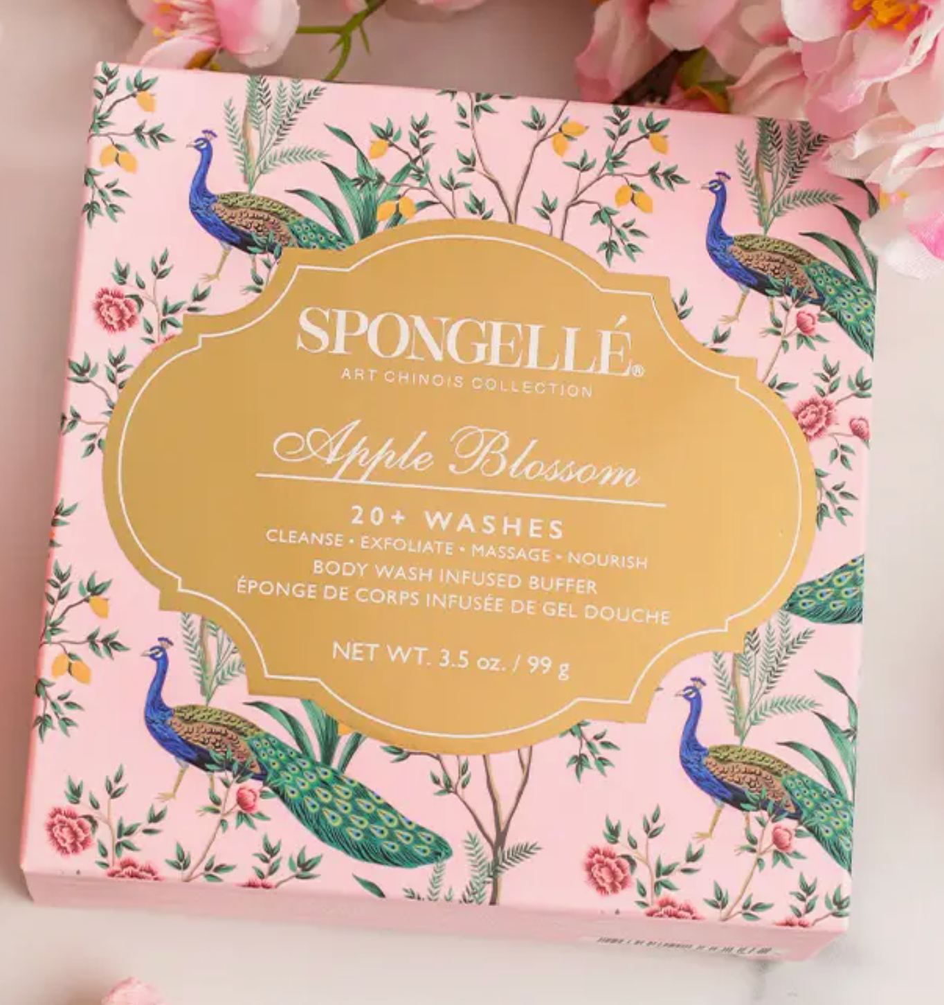 Apple Blossom Art Chinois Body Buffer