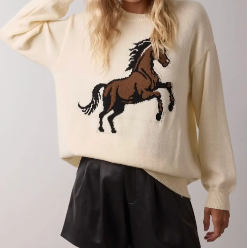 Horse Knit Sweater