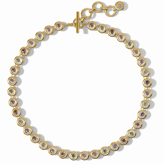 Rainbow Tennis Necklace