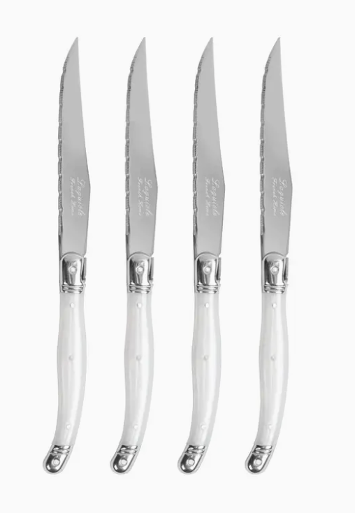 French Home Set of 4 Laguiole Steak Knives