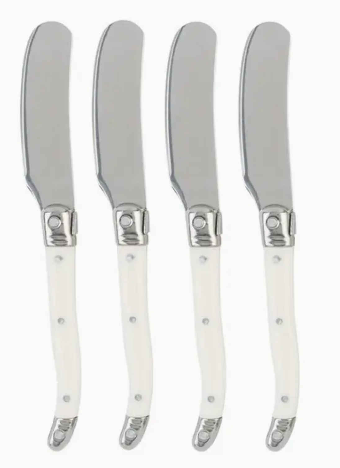 Laguiole 4-Piece Spreader Set with Faux Ivory Handles