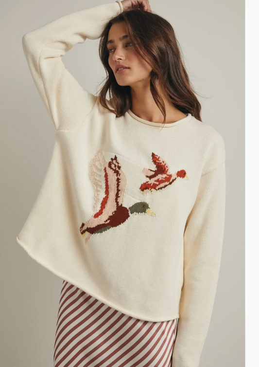 Flying Duck Duo Knit Sweater