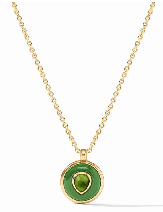 Carnaby Delicate Necklace - Palmetto Green