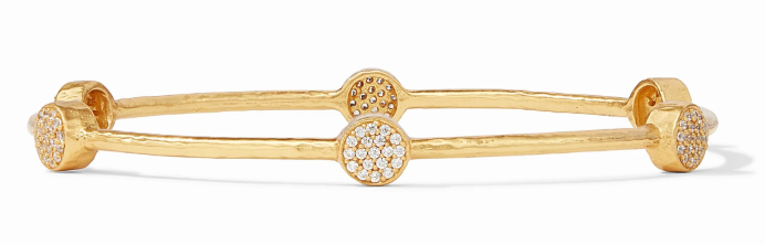 Milano Luxe Bangle - Pave Cubic Zirconia