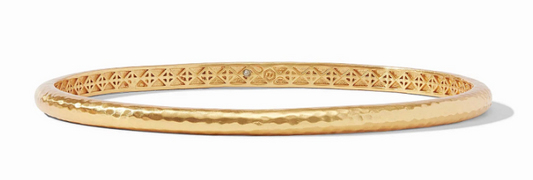Havana Demi Bangle - Gold - Large