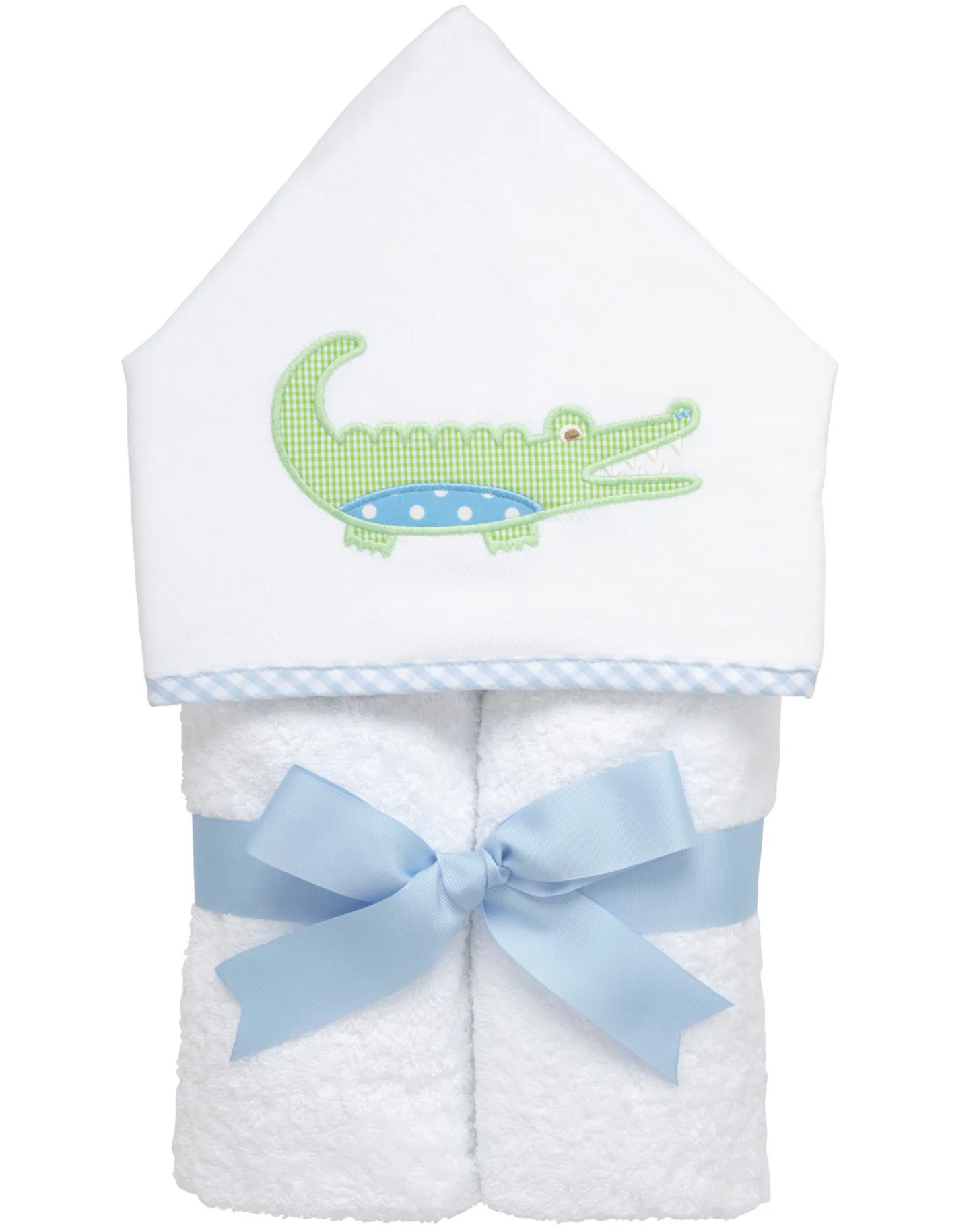 Alligator Everykid Towel, Blue
