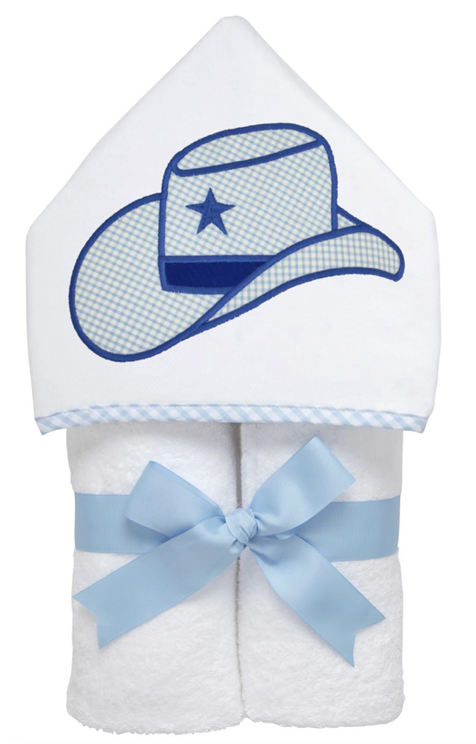 Cowboy Hat Everykid Towel, Blue