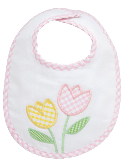 Tulip Applique Basic Bib