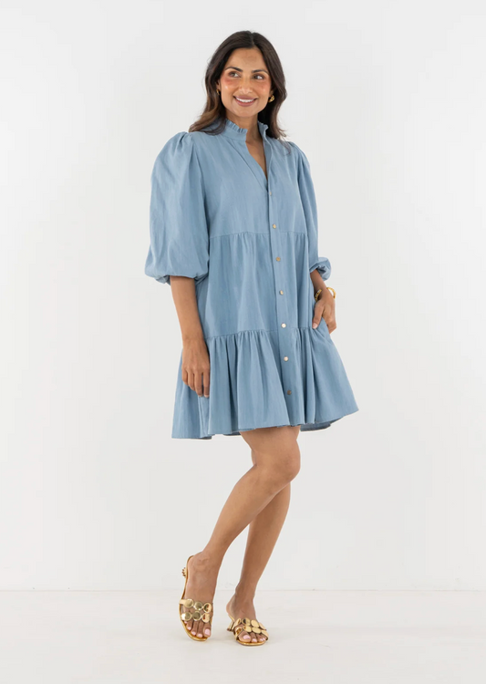 Sadie Dress - Denim