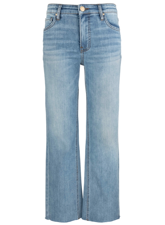 KELSEY HIGH RISE FAB AB ANKLE FLARE-NSET LEG