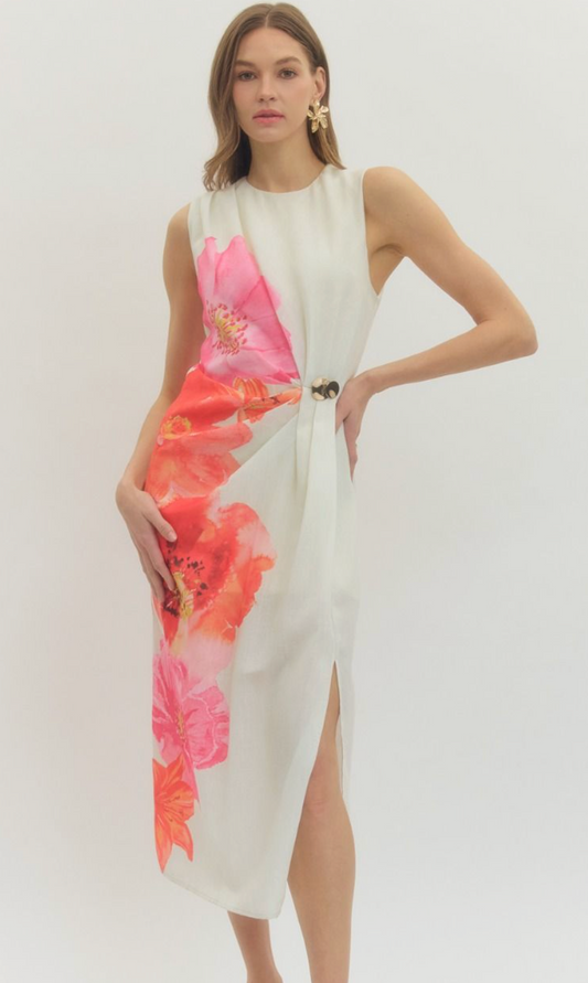 Sleeveless Midi Dress