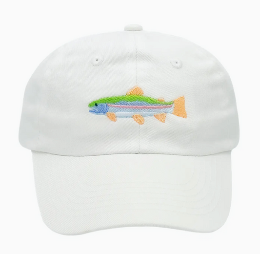 Kids Rainbow Trout Fish Baseball Hat