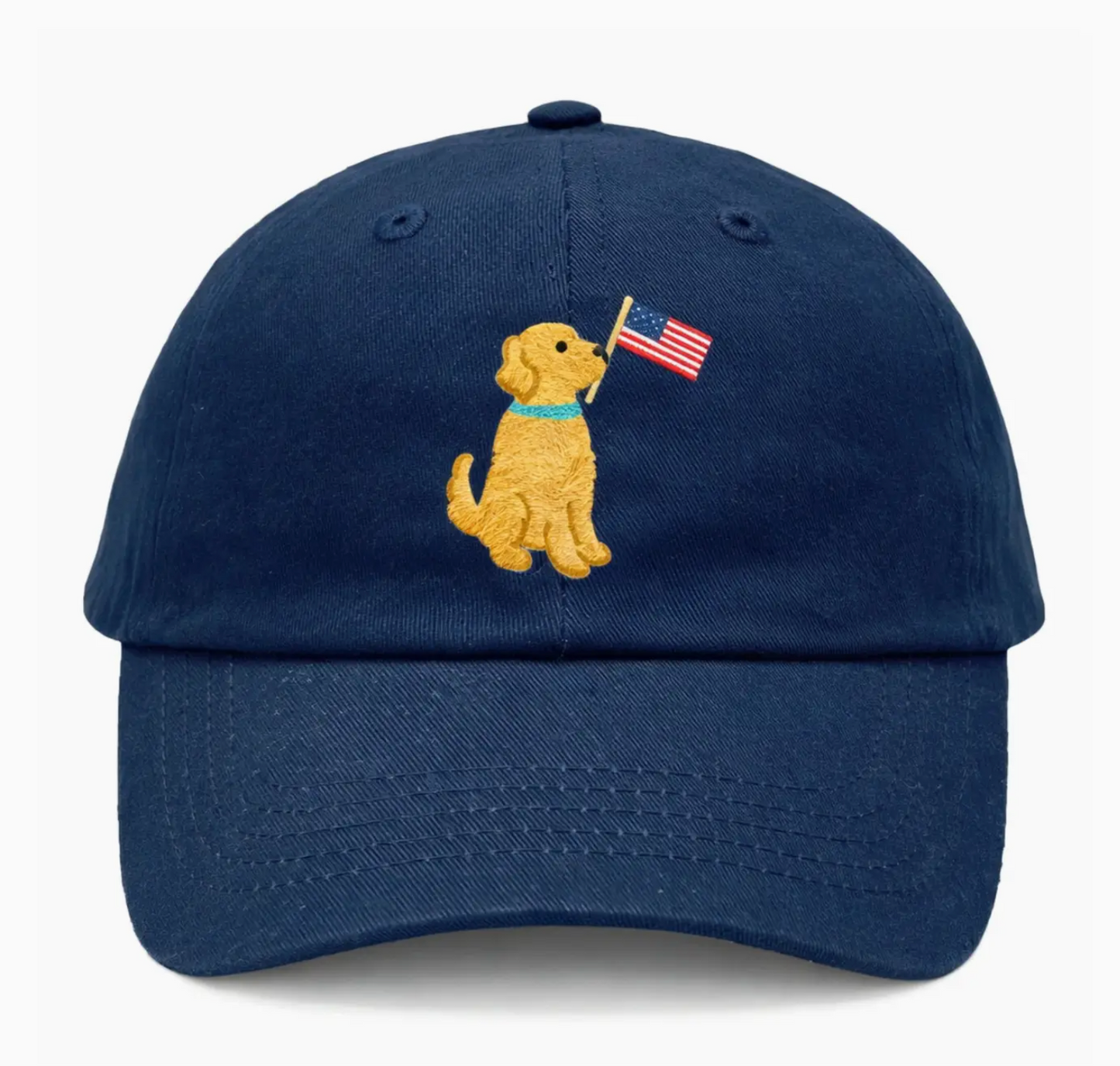 American Dog Baseball Hat