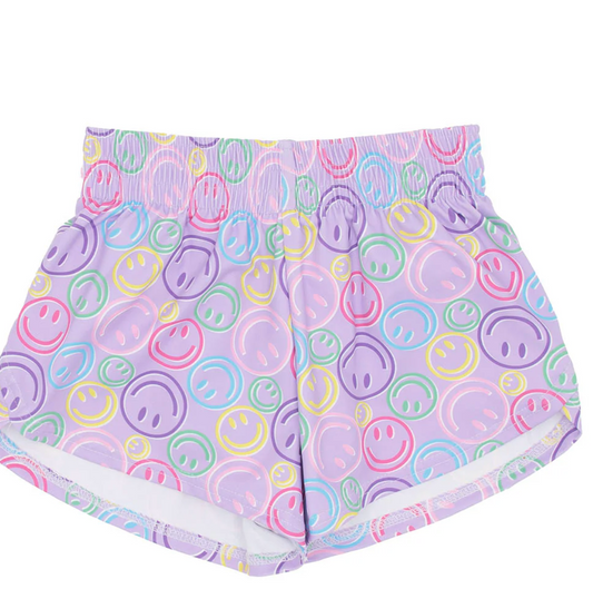 Lavender Smiley Steph Short
