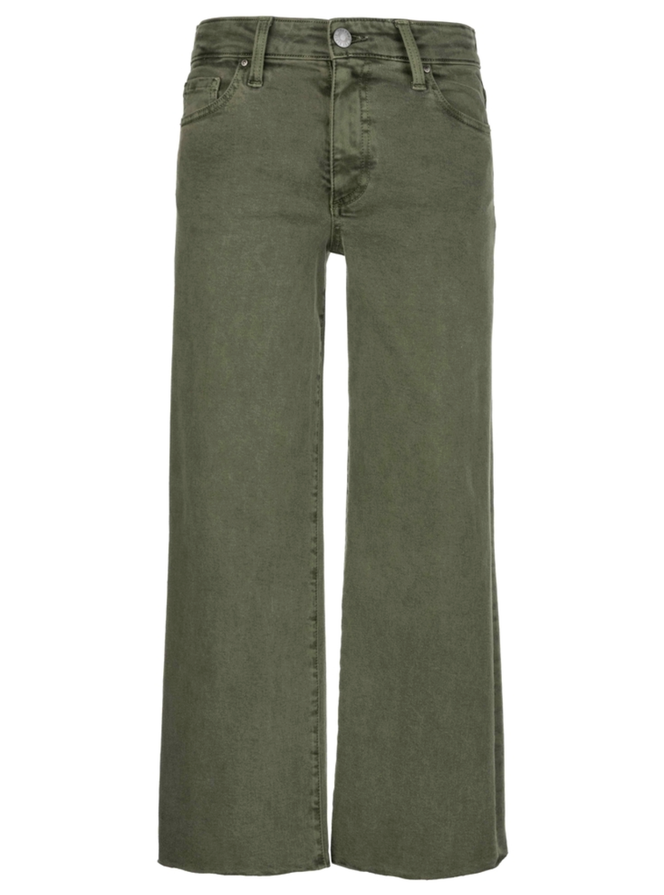 Charlotte High Rise Wide Leg With Raw Hem