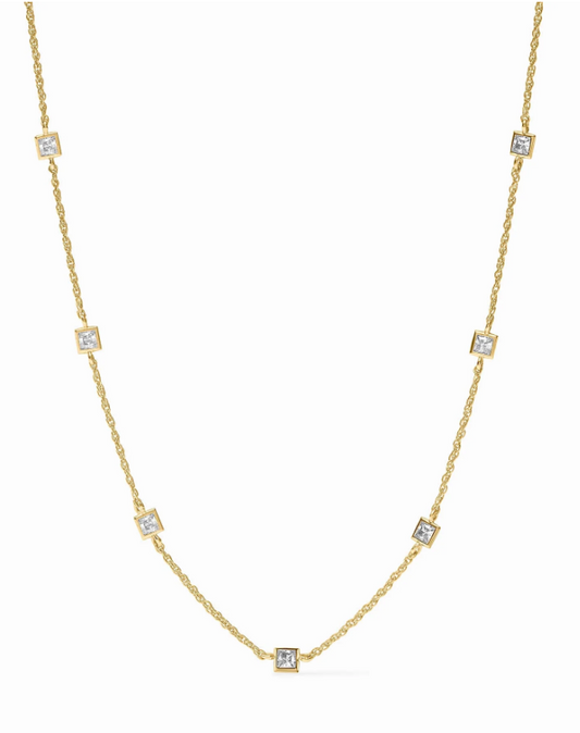 Jolie Delicate Station Necklace