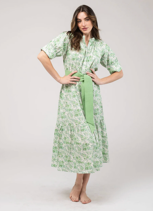 Jane Dress Garden - Green