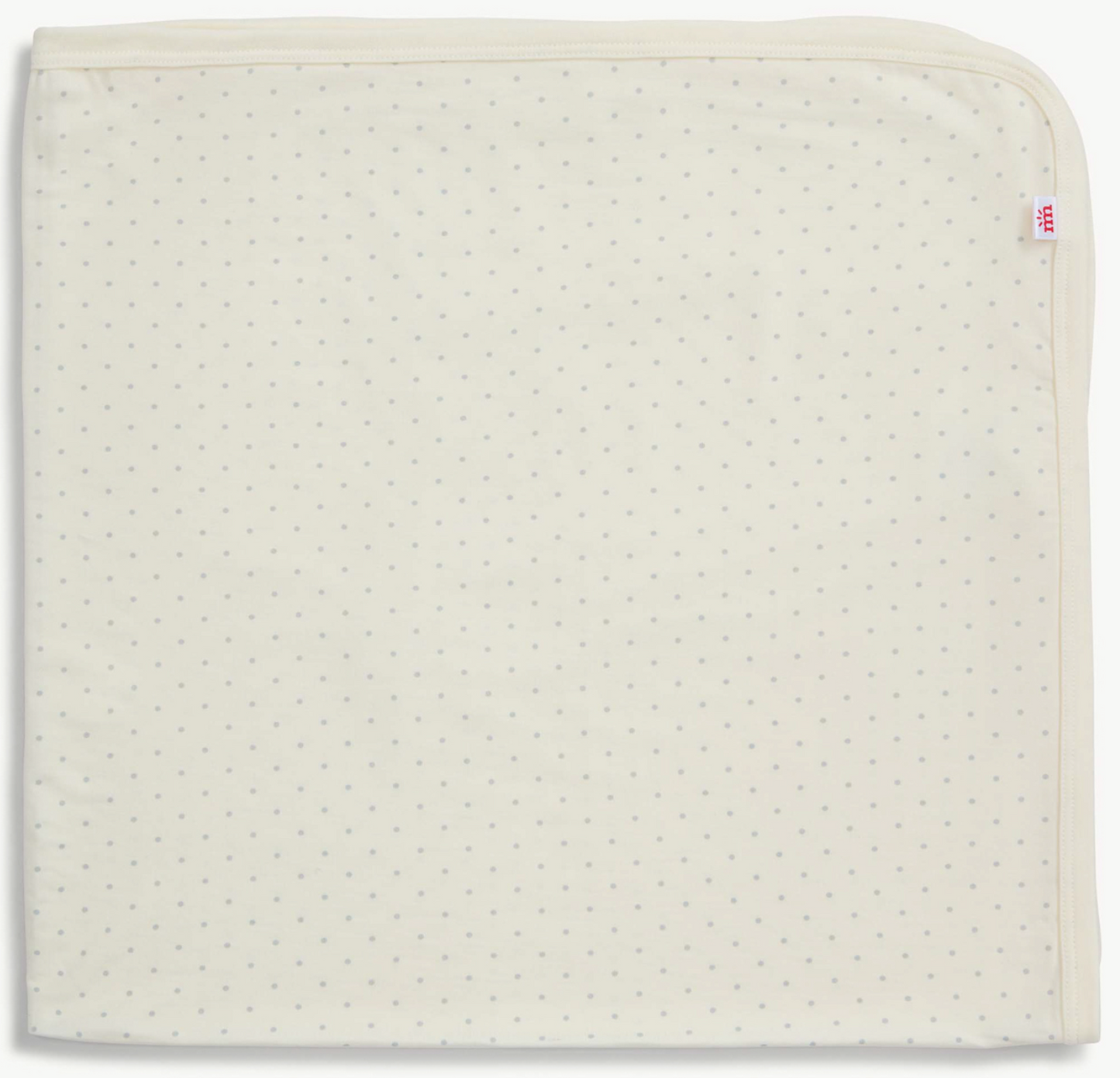 PIN DOT CREAM BABY BLANKET