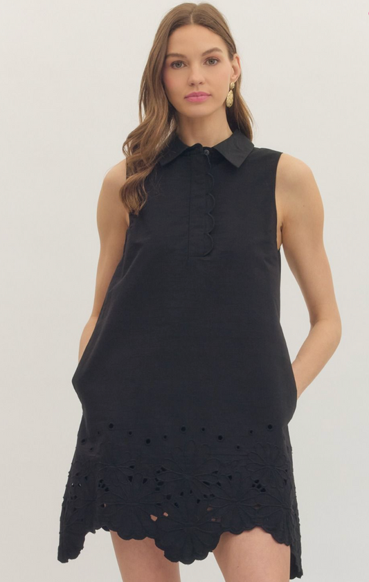 Sleeveless Black Dress