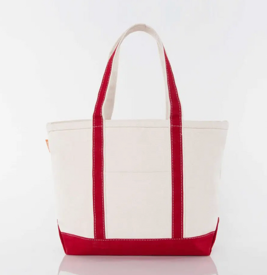 Medium Classic Tote- Red