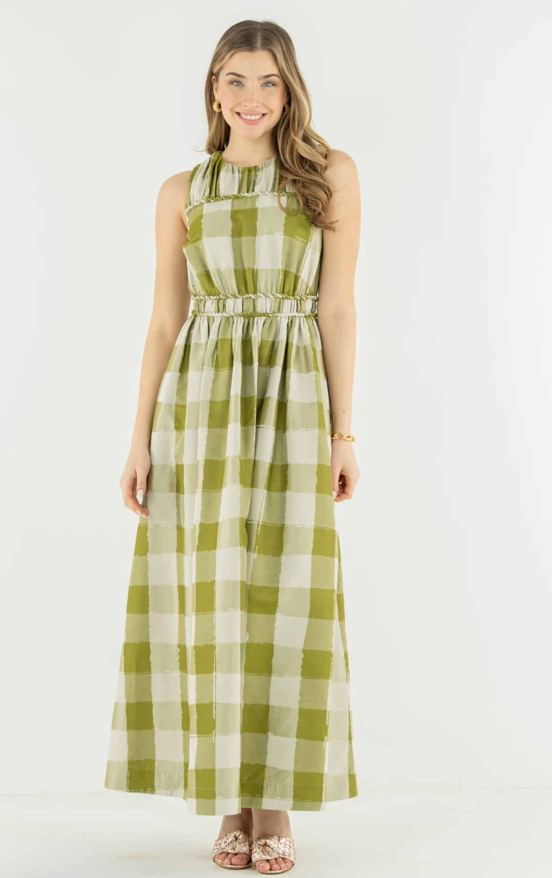 Sorrento Dress-Gingham