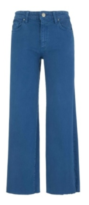Charlotte High Rise Wide Leg With Raw Hem