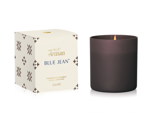 Blue Jean Artisan Terrazza Velluto Boxed Candle