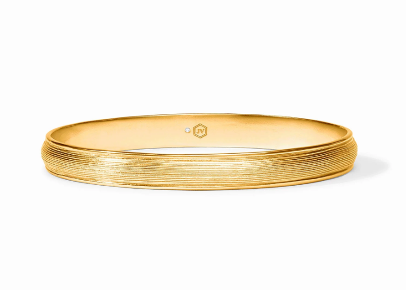 Cobblestone Stacking Bangle- Gold (M)