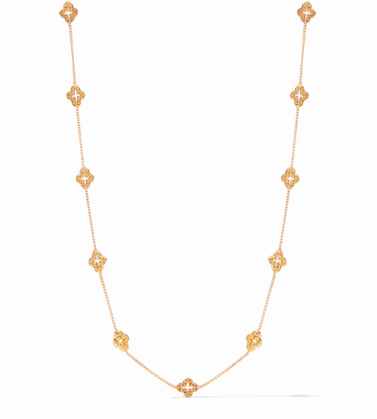 Florentine Demi Delicate Station Necklace