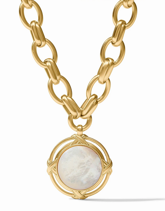 Essex Statement Necklace Pearl